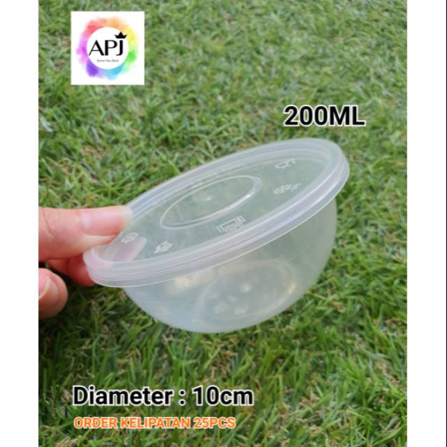 Thinwall Cup 200Ml THINWALL BOWL 200ml / Food Container Bowl 200ml