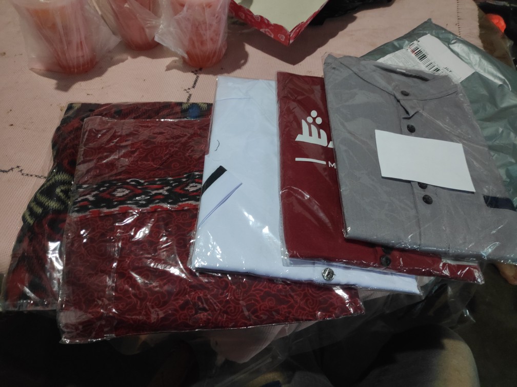 Distro Batik Hrb026 Kenongo Kemeja Tosca Pendek Pekalongan Pad M L Xl Sogan Tulis Halus Kemeja Batik