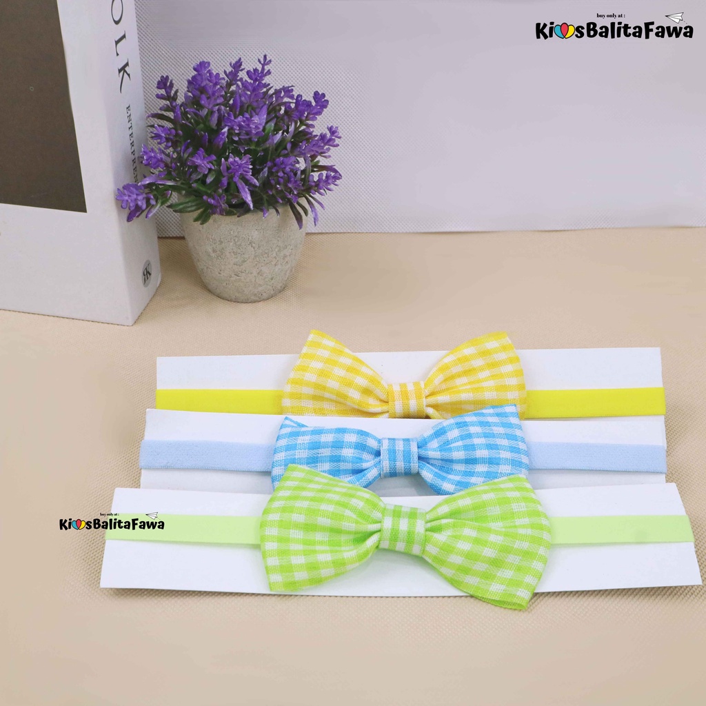 (SATUAN) Bandana Bayi Perempuan / Bando Flower Anak Aksesoris Rambut Lucu Murah