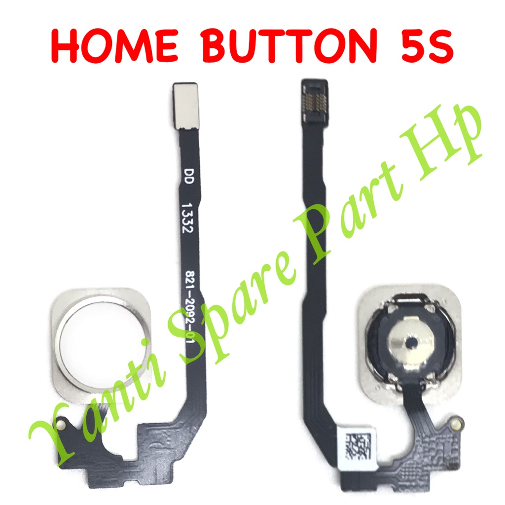 Flexible Home Button 5S Fullset Original Terlaris New