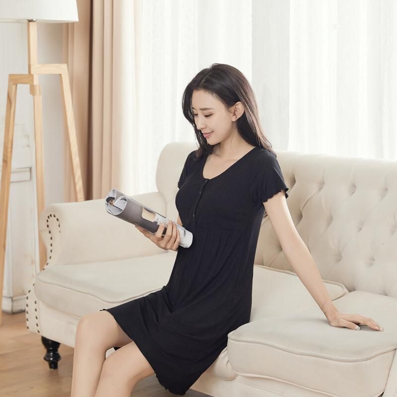 NURSING DRESS (KANCING) - BAJU MENYUSUI