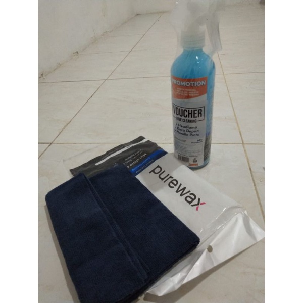 purewax pertamina, ada bonus lap. harga normal 400.