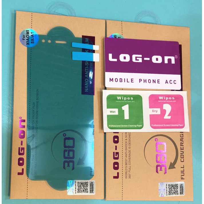 Anti Gores Anti Shock Film Screen Protector Realem XT - Depan Belakang