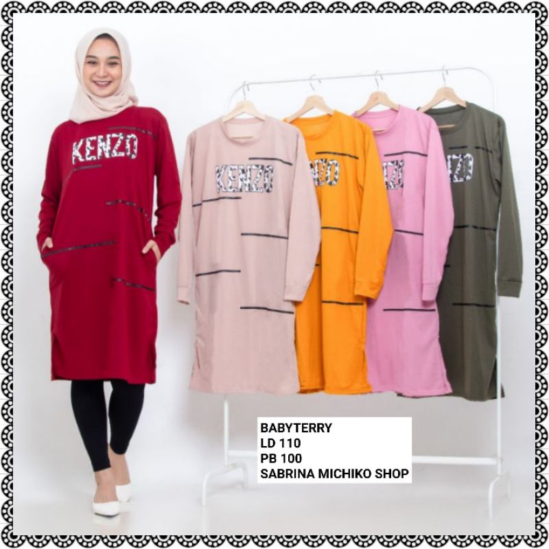 BAJU TUNIK LD 110 KEN ATASAN WANITA BLOUSE