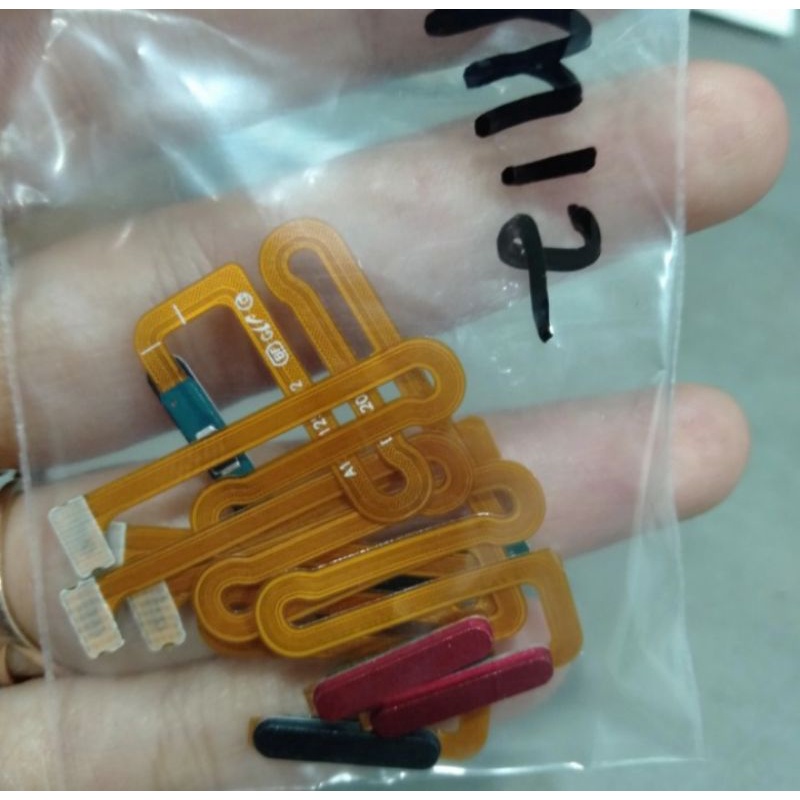 Flexible Flexibel Power On Off Samsung M12 Tombol Luar Sensor Fingert