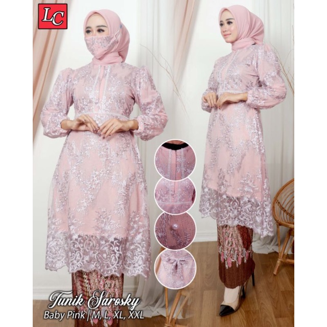 KEBAYA ORIGINAL // KEBAYA MODERN // TUNIK BUSUI SOROSKI // By Lefi Choto