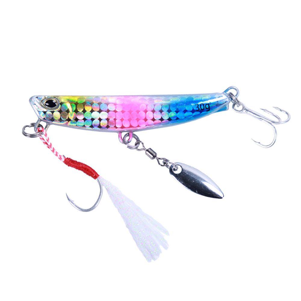 Preva Metal Fishing Lure Sequin Ikan Kecil Warna Warni 60G Lead Casting