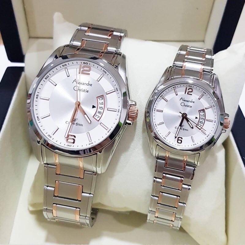 Jam Tangan Alexandre Christie Couple Original AC 8289 Original ORI