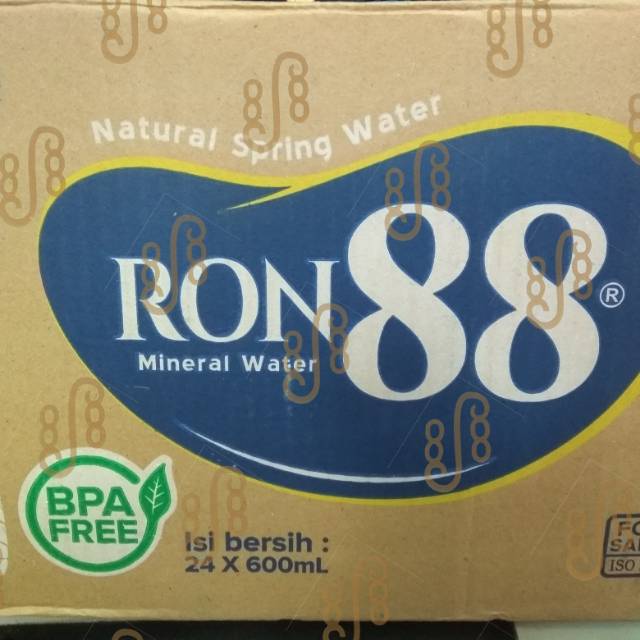 

Ron 88 Botol 600ml - Karton isi 24 Botol