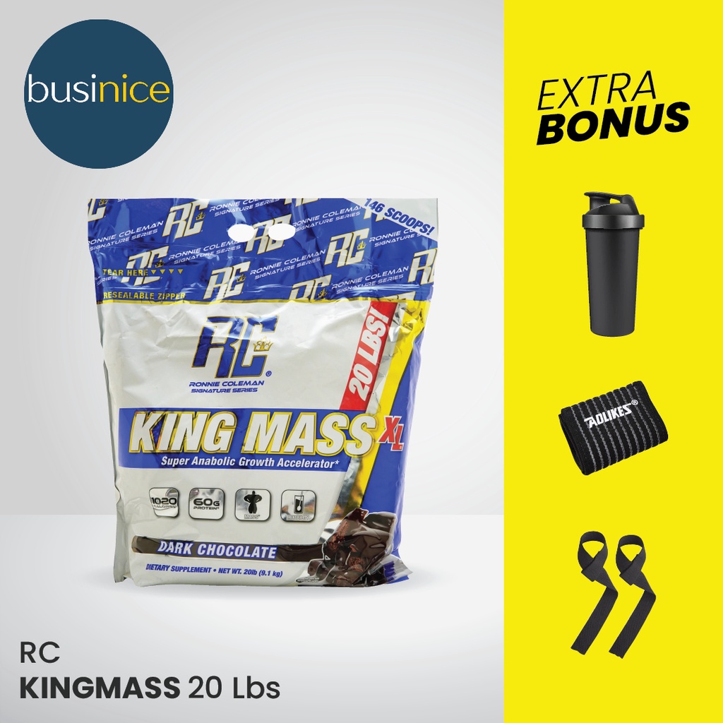 RC King Mass XL 20 Lbs Weight Gainer Ronnie Coleman Signature Kingmass