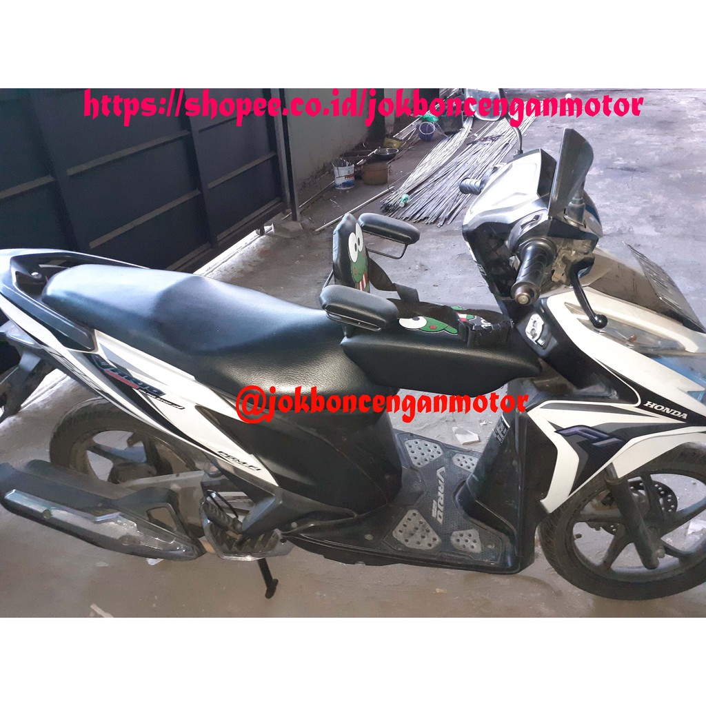 KURSI JOK BONCENGAN ANAK UNTUK MOTOR MATIC HONDA VARIO, BEAT,SPACY,MIO,FINO, SUPRA X,REVO