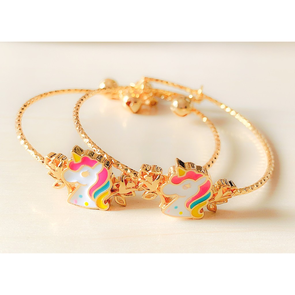 Gelang Anak Kepala Poni Head Gold Xuping