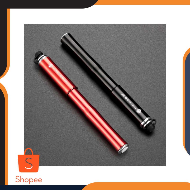 CYCLINGBOX Pompa Angin Ban Sepeda Portable 120PSI - CY12