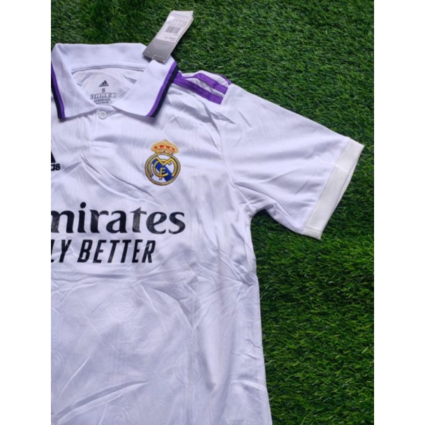 Jersey Real Madrid Home 2022 2023 Grade Ori Import Baju Sepak Bola Pria Dewasa