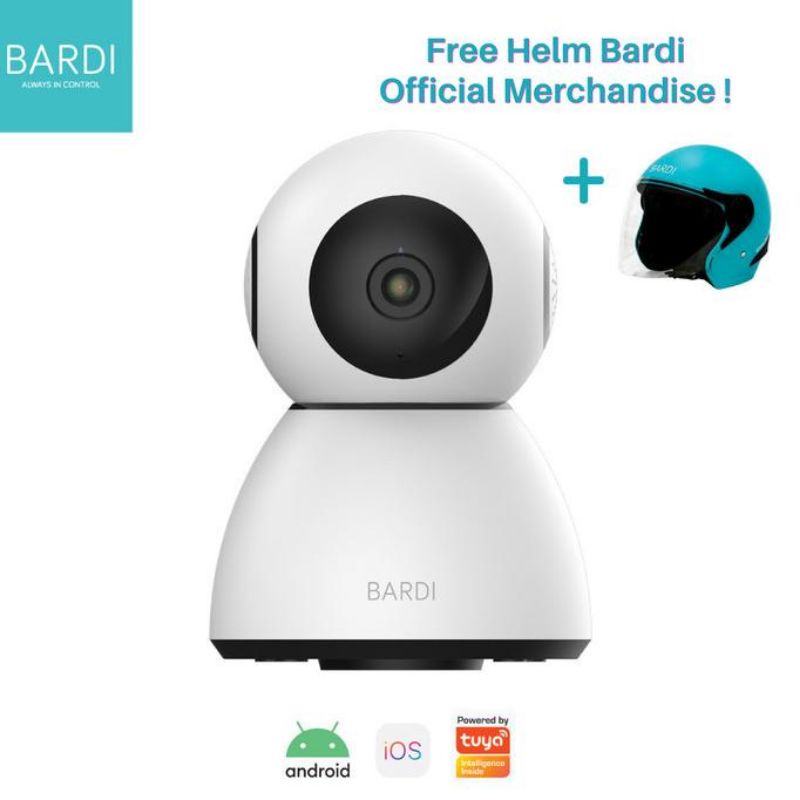 Jual Bardi Smart Ip Camera Indoor Ptz Pan Tilt Zoom + Free Helm Bardi ...