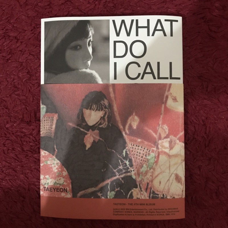 TAEYEON - What Do I Call You ( My Only Ver. )