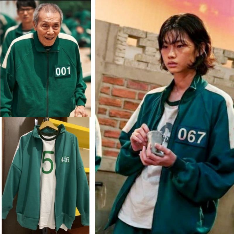 JKT SQUID GAME / JAKET KEKINIAN / SQUID GAME