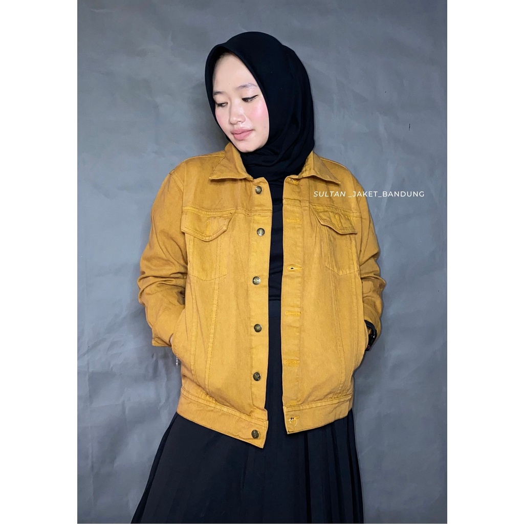 JAKET JEANS SANDWASH || CLASIC DENIM PRIA DAN WANITA