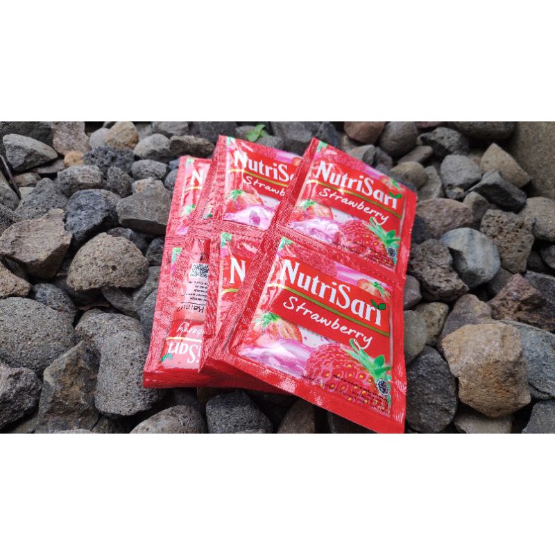 Nutrisari Stobery, Sirsak, Lemon Madu, Anggur,  Buah dan Sayur