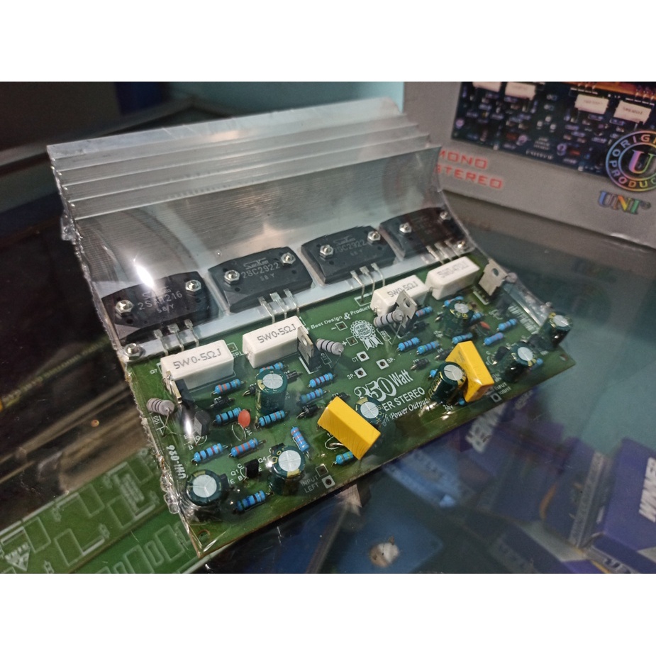 POWER KIT Amplifier Audio Profesional STEREO SANKEN 350-400W UX450