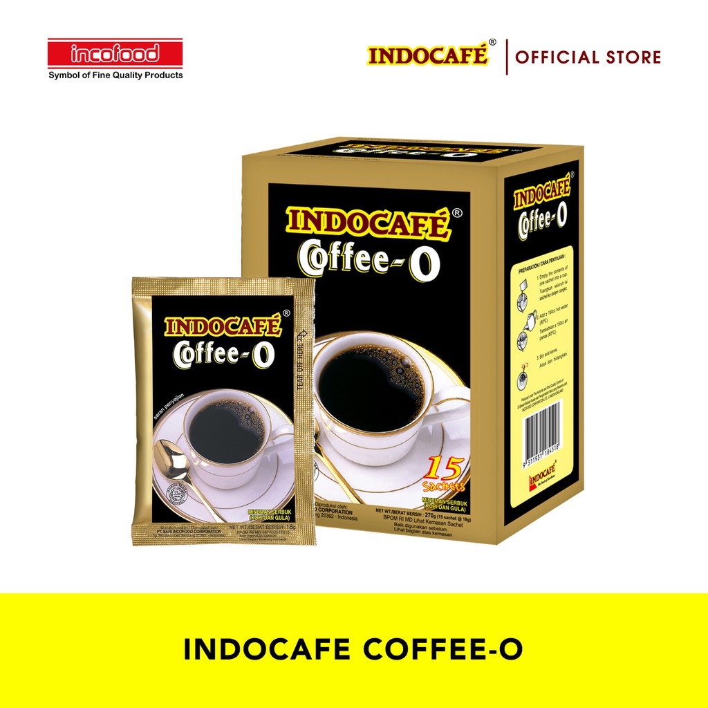 Indocafe Coffee-O (15 sachet)