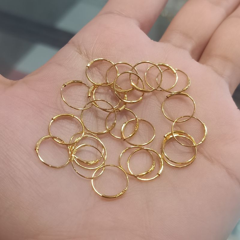Anting bulat Emas Jakarta kadar 700%