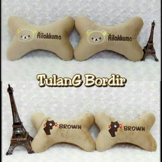 Set car headrest bantal sandaran kepala jok leher mobil Set car headrest bantal sandaran kepala jok leher mobil