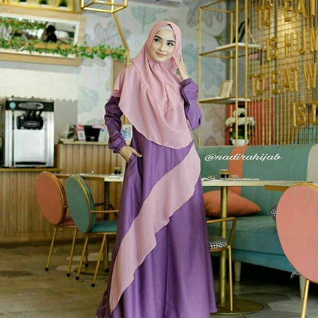Gamis Syakila /gamis syari/gamis mom/gamis busui/gamis toyobo