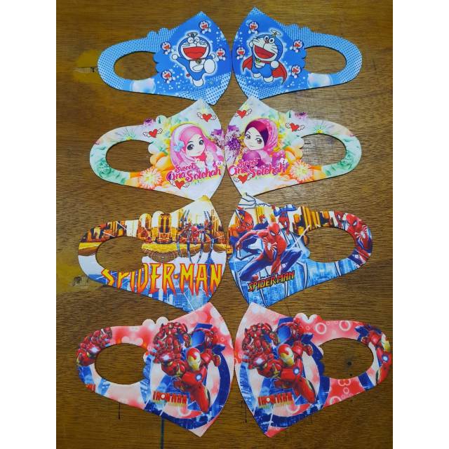 Masker SCUBA ANAK MOTIF Premium