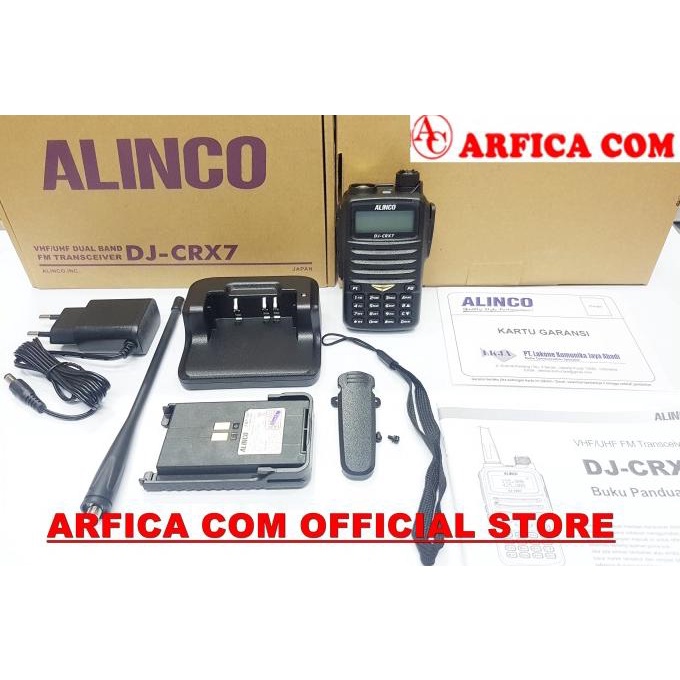 Jual Ht Alinco Dj Crx Dualband Ht Alinco Dj Crx Vhf Uhf Original