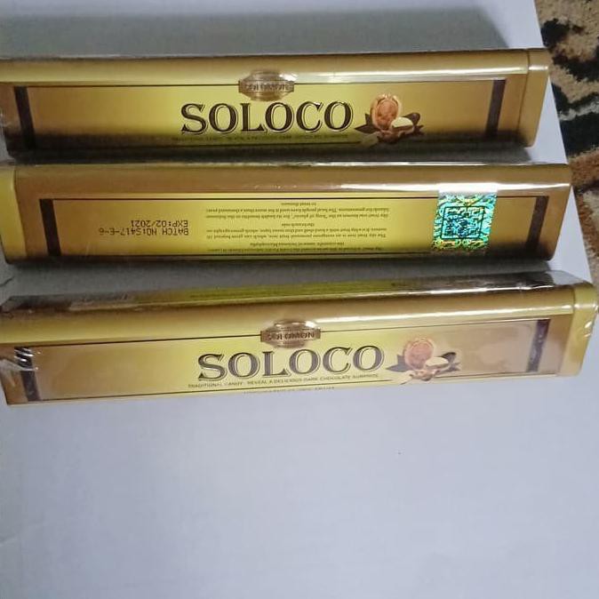 Promo   SOLOCO.ASLI AU OBAT PERMEN COKLAT STAMINA ORIGINAL PRIA KUAT SALOCO