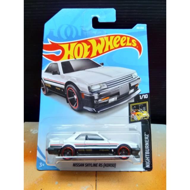hotwheels nissan skyline r30 putih