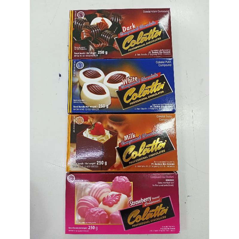 

Colatta Chocolate Compound 250gr