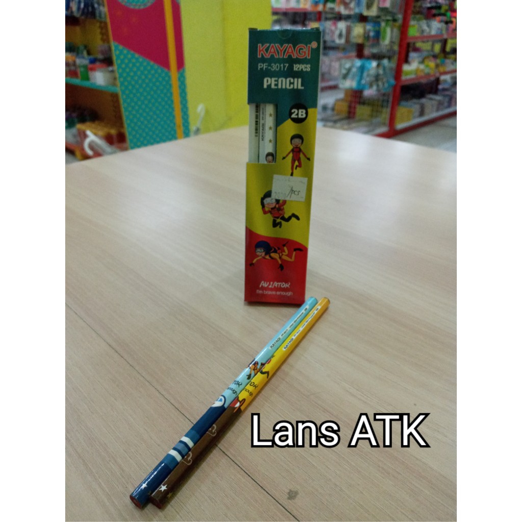 

Pensil 2B Kayagi For Exam PF-3017 (01020) pensil