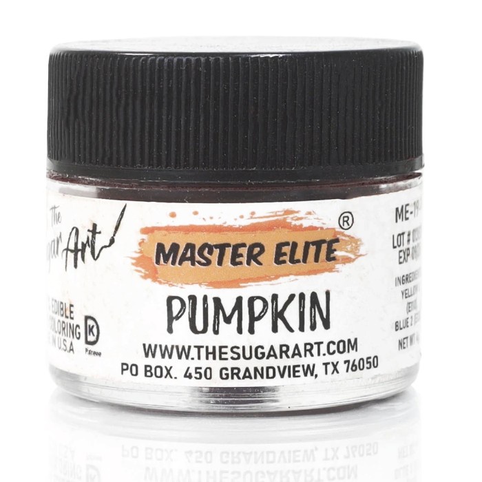 

4 Gr Pumpkin Master Elite Sugar Art Pewarna Makanan