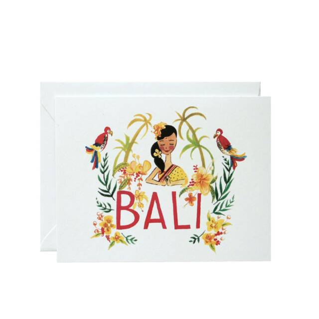 

Bali Greeting Card