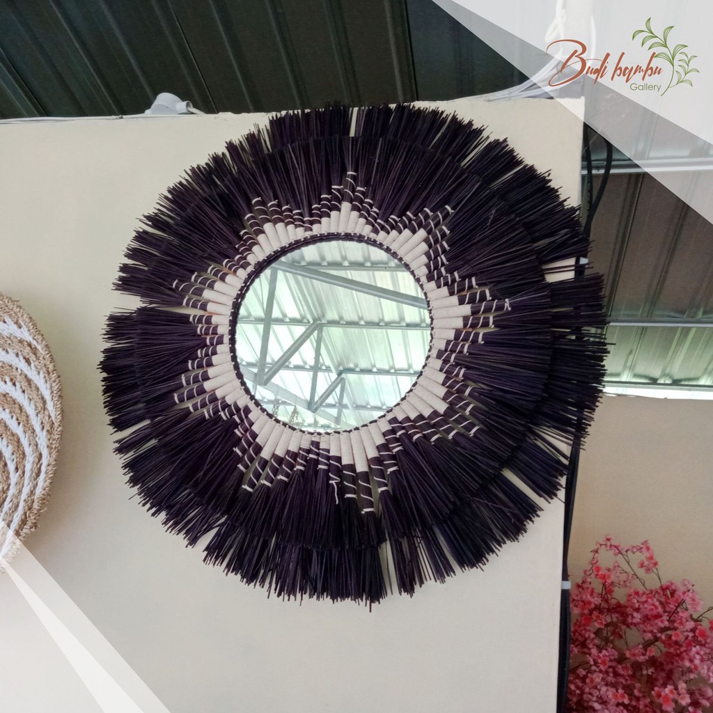 WALL DECOR CERMIN MENDONG ETNIK // CERMIN MENDONG WARNA TERMURAH