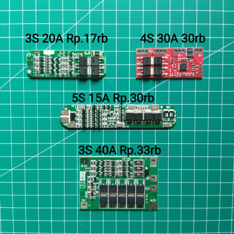 modul bms 3s 4s 5s