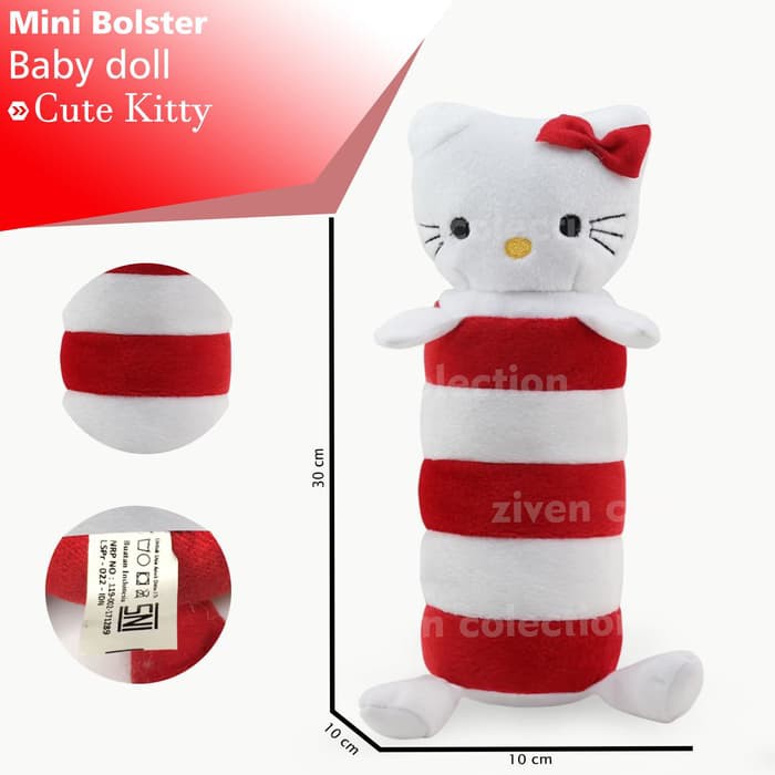 Mainan Anak-Boneka Bantal Guling Mini Karakter RANDOM - Ungu - BNK2045