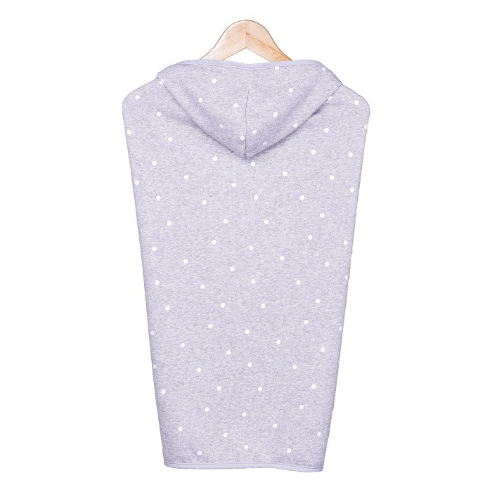 

Elephas 3 In 1 Blanket With Clip - Polkadot Grey
