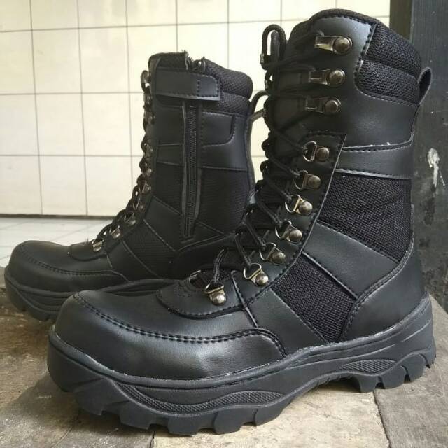 Sepatu septi septi boot sepatu pdl sepatu septi hitam