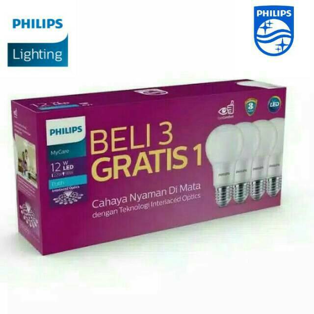 Lampu Led PHILIPS MyCare 12W 12Watt 12 Watt Cool Daylight Putih Harga Satuan