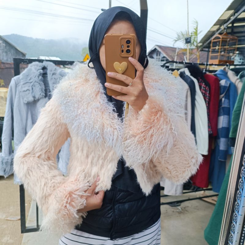 fur coat netto