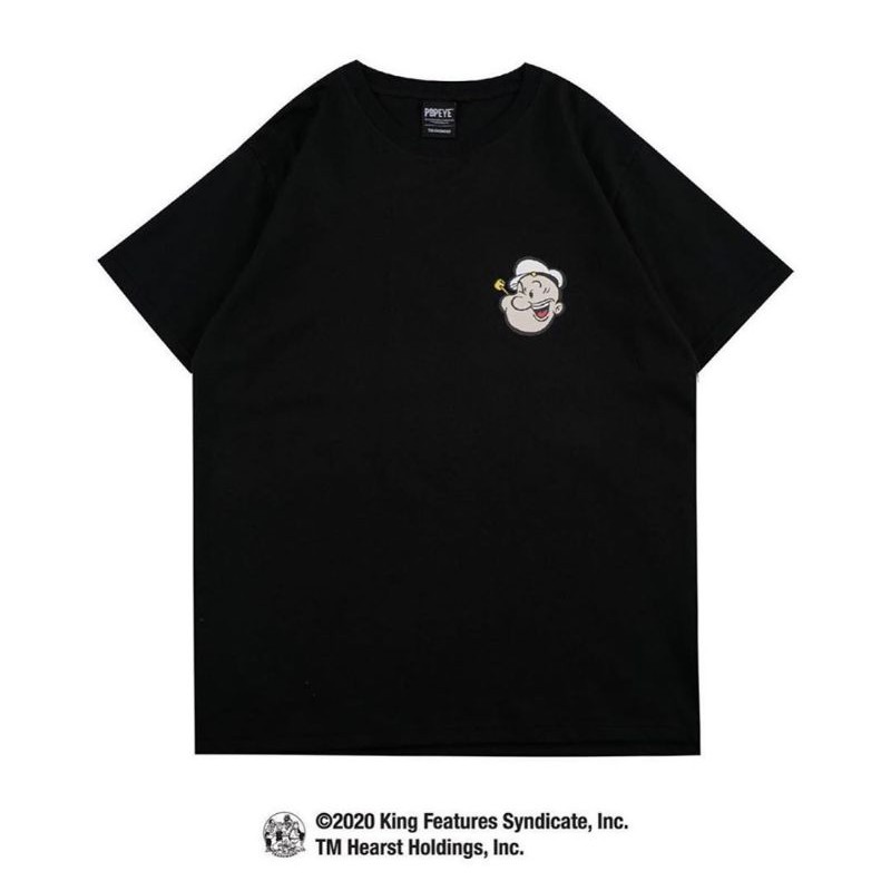 THANKSINSOMNIA X POPEYE Justine Black T-Shirt UNISEX