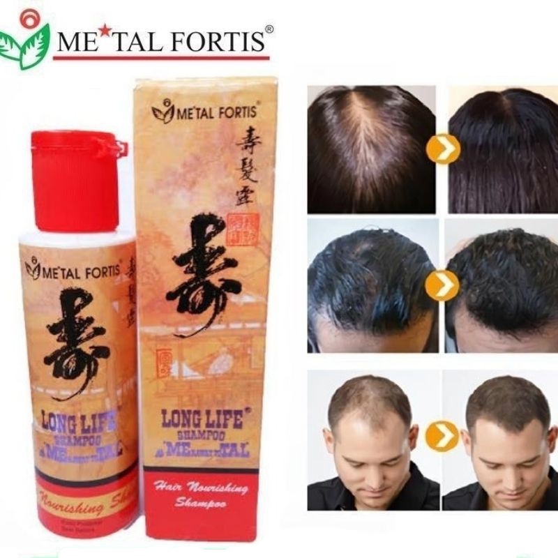 ❤artemis.shop❤ SHAMPOO METAL 60ML Longlife Shampo Pemanjang Rambut