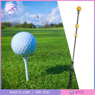 [🆕TAC-9] Golf Swing Trainer Aid Tempo Training Grip Gesture Correction Yellow