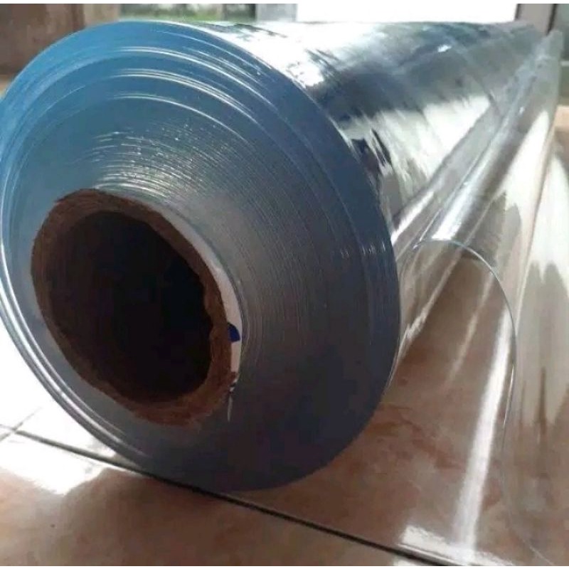 Mika rigid kaku pvc tebal 0.30 mm LEBAR 140cm HARGA PER 50 CM mika kaku tebal kotak kado souvenir kaca custom ukuran