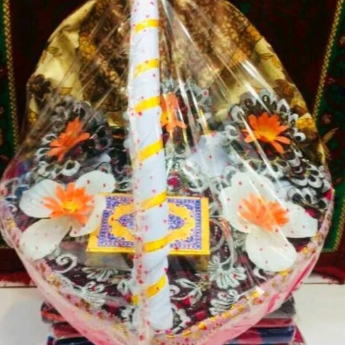 Bukittinggi Original Mahar / Mahar Keranjang / Mahar Nikah / Seserahan / Souvenir Kado Bordiran