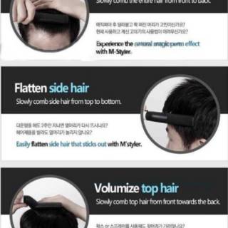 Sisir Catok Pelurus Rambut PRIA Hair Styler meluruskan Sisir Catok Pelurus Rambut PRIA Hair Styler meluruskan