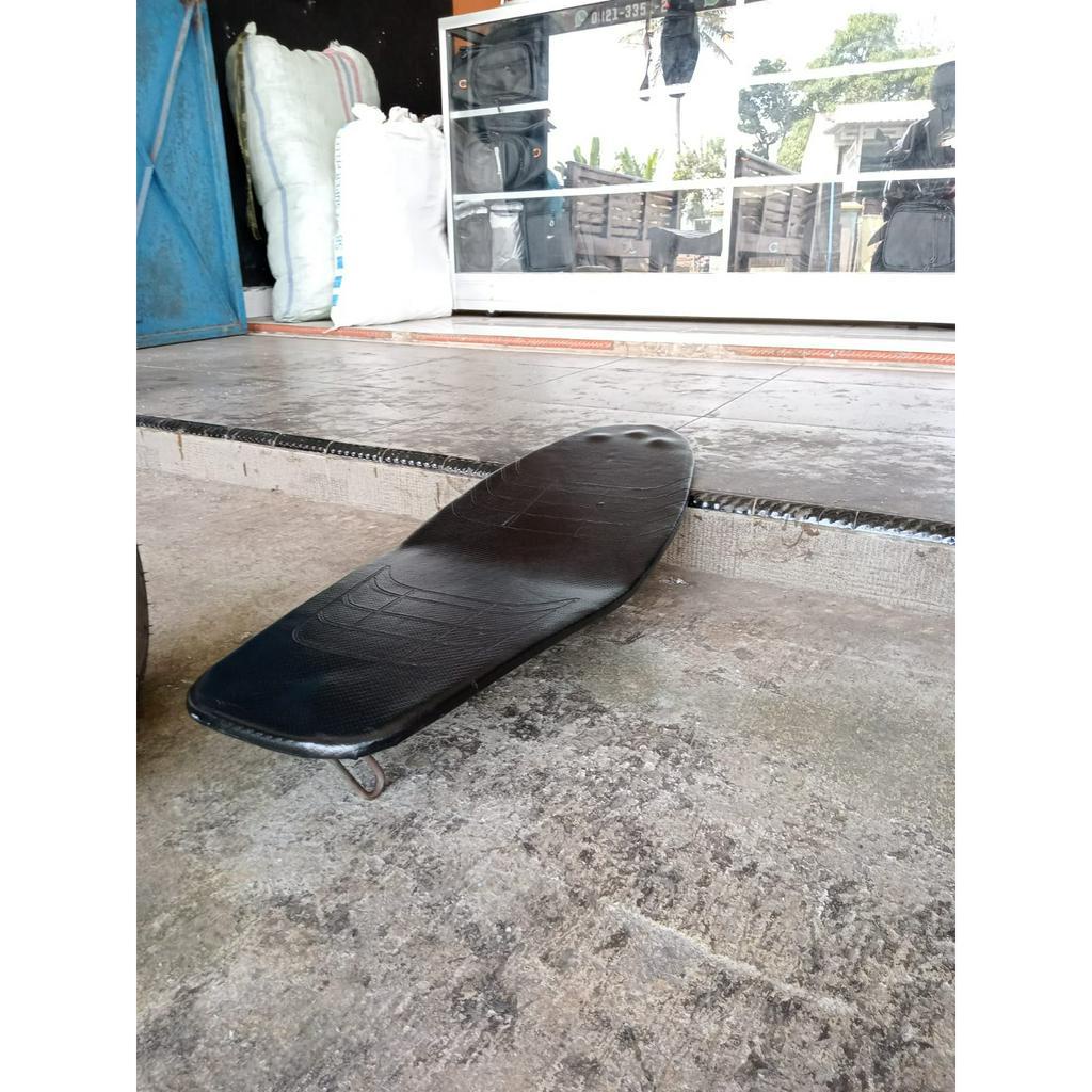 tanpa lubang Jok satria FU slim polos plat galvanis-Jok slim satria FU tipis tinggal pasang-Jok fu s